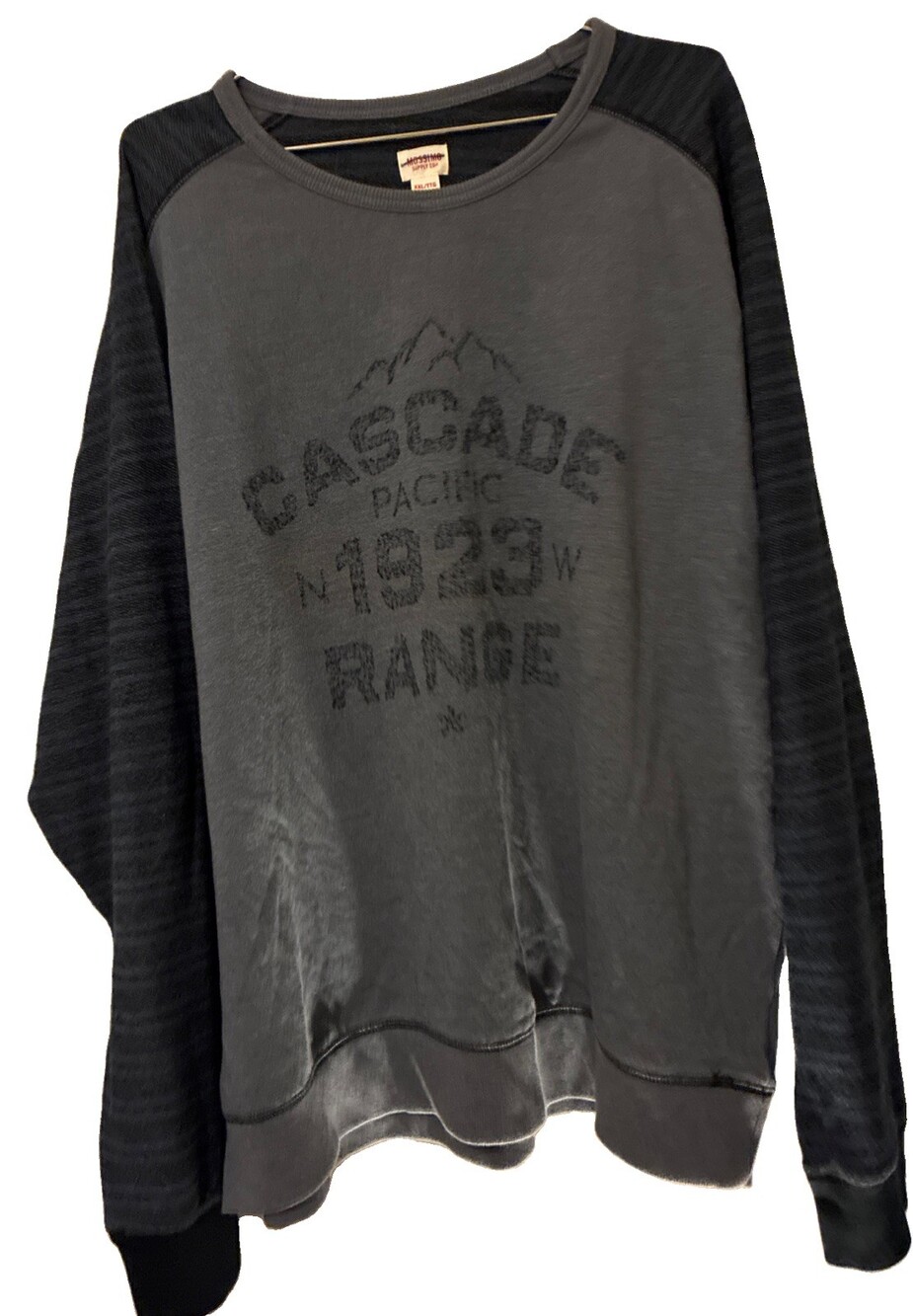 Mossimo Supply Co. Men's Long Sleeve Sweater Gray Size XXL